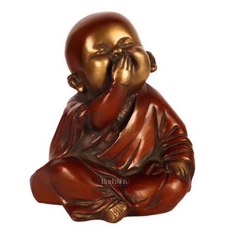 Baby Laughing Buddha monks figures – Budhshiv.com