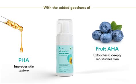 HK VITALS by HealthKart Vitamin E Face Wash for Women & Men, Deeply ...