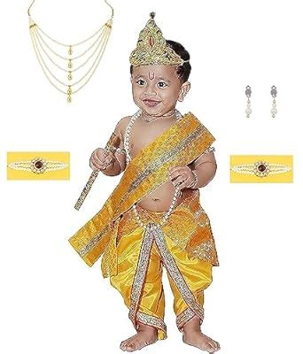Raj Costume Fabric Raj Fancy Dresses Shri Krishna Dress For Baby Boy ...