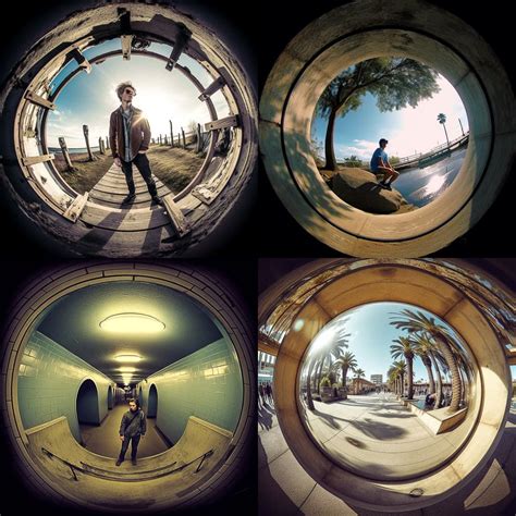 Fisheye lens Midjourney style | Andrei Kovalev's Midlibrary 2.0