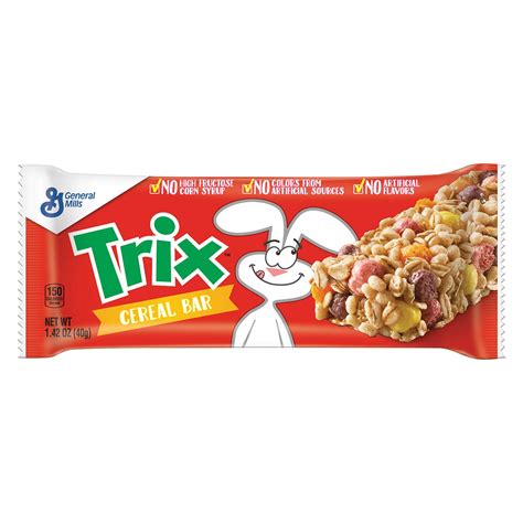 Amazon.com: Trix Cereal Bar, 1.42 Oz (Pack of 96)