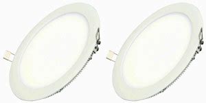 FOS 20W LED Panel Ceiling Light, 2000 LUMENS - Slim | Round | Neutral ...