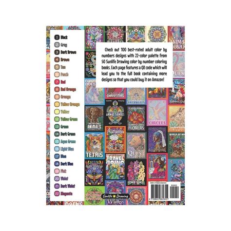 100 BEST Adult Color By Numbers: The best designs India | Ubuy