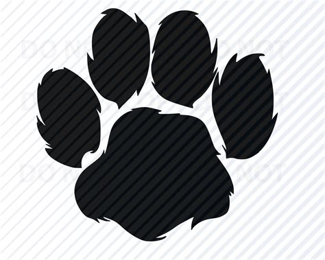 Dog paw print svg - rolfmode