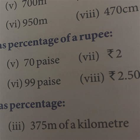 40paise as percentage of a rupee - Brainly.in