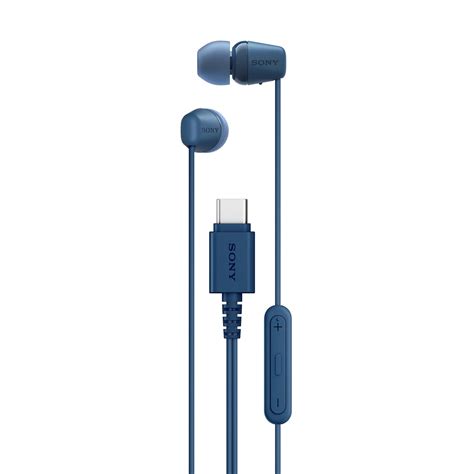 Sony IER-EX15C Wired in Ear Type C Headphones, in-Line Remote for Volu ...