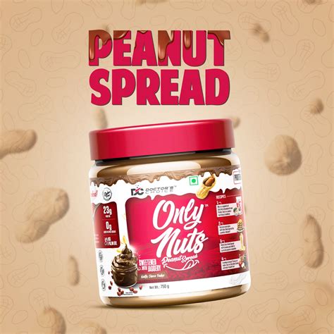 ONLY NUTS - Peanut Protein Spread creamy choco fudge