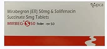 MIRBEG-S 50 - Strip of 10 Tablets : Amazon.in: Health & Personal Care