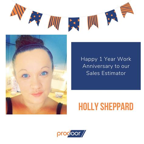 ProDoor UK Limited on LinkedIn: Happy 1 Year Work Anniversary to our ...