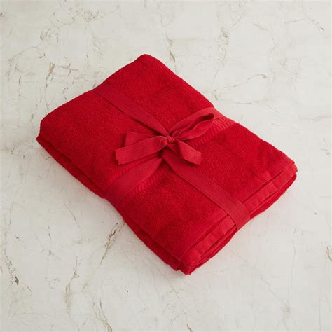 Buy Colour Connect Hilda Solid Bath Towel - Set of 2 - 70 x 130 cm from ...