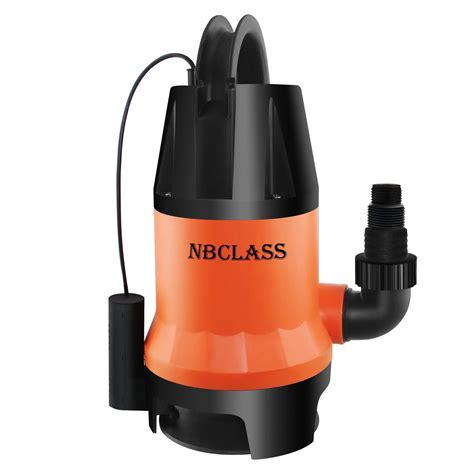Buy NBCLASS Electric Submersible Sump Pump 1HP 3300GHP for Swimming ...
