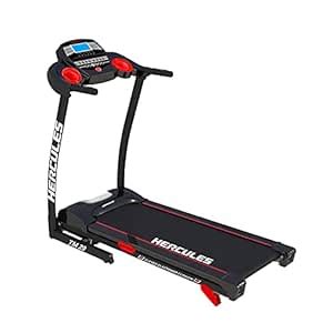 Buy Hercules Fitness Motorized Treadmill with Incline, MP3, User weight ...