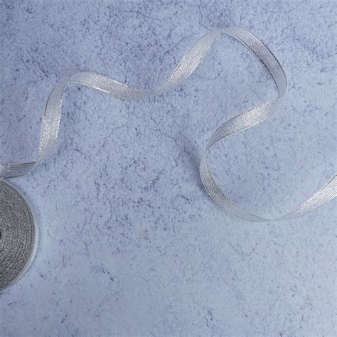Silver Sheen Metallic Ribbon | INTOOBOX – IN TOO BOX