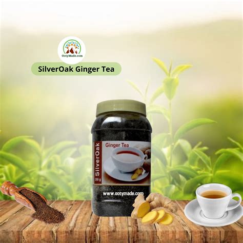 Nilgiris Silver Oak Ginger Tea – Premium Ooty Tea Powder with Authentic ...