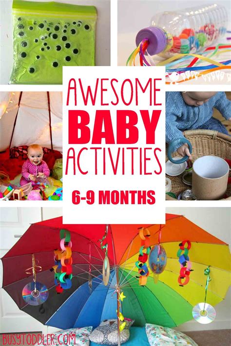 40+ Easy Baby Activities - Busy Toddler | Baby sensory play, Infant ...