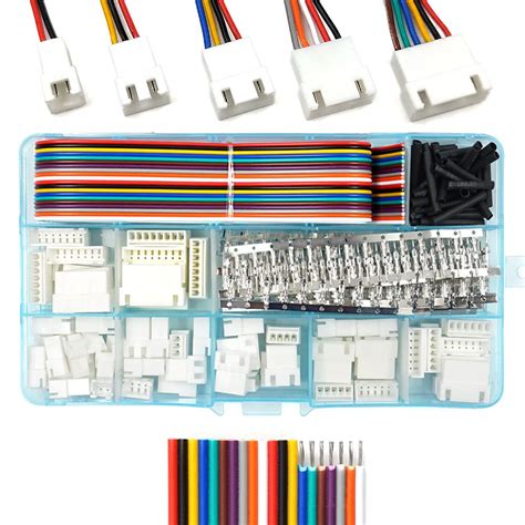 Elechawkxh 2 54mm Connectors Socket Pin Header And Ribbon Cables ...