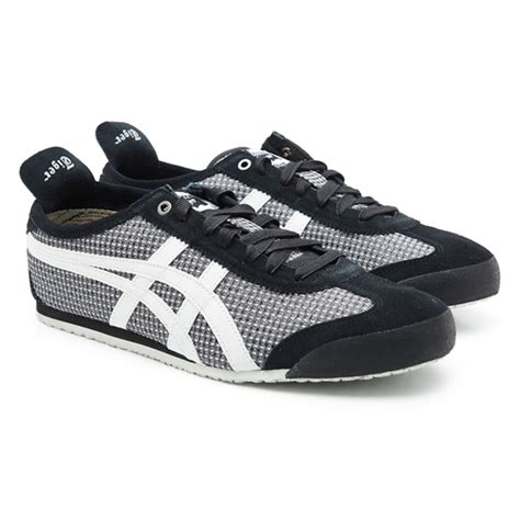 Buy Onitsuka Tiger Black Laced Up Casual Shoes for Men Online | The ...