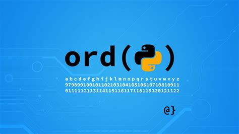 Ord Function Python D 的图像结果