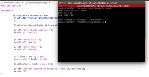 Image result for Pay Calculator in C Programming