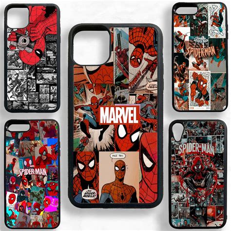 Spiderman Phone Case Superhero Comic Avengers Cool Phone - Etsy