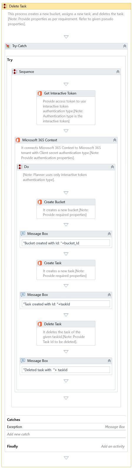 Delete Task | IntelliBuddies® Documentation Portal