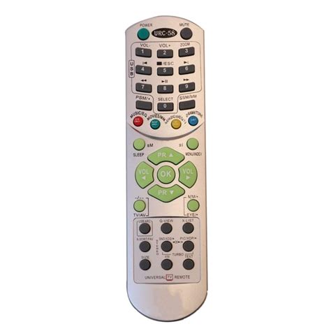 Buy Upix Compatible LG CRT TV Remote No. URC58 | Exact Match Will Only ...