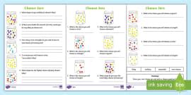 Language of Probability Worksheets | Primary | Twinkl