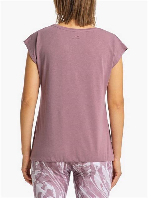 Venice Beach Wonder Short Sleeve Gym Top, Mineral Red, XS