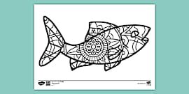 Basic Mandala Colouring Page | Colouring Sheets - Twinkl