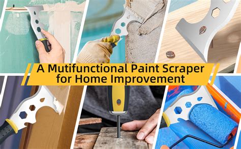 15 in 1 Multifunctional Putty Knife Scraper, Caulk Removal Tool ...