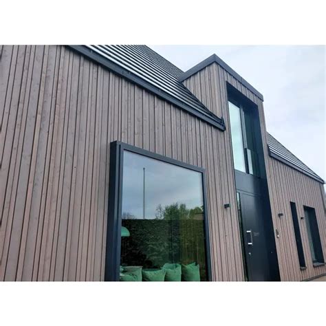 BIM objects - Free download! wood facade SkyLine Kontrast | BIMobject