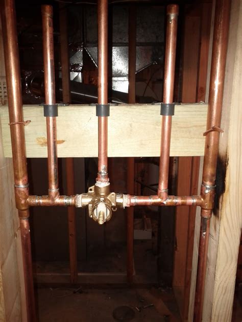 Shower Plumbing Installation 的图像结果