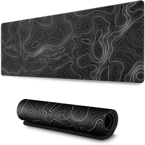 AQQA Large Mouse Pad Mat(11.8X31.5 In Extended Gaming Mouse Pad With ...