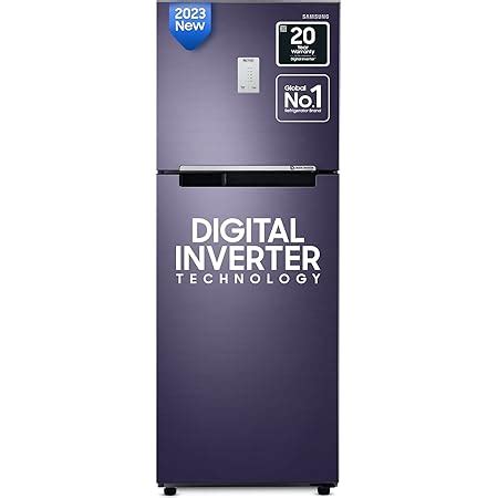 Samsung 236 L 2 Star Digital Inverter with Display Frost Free Double ...