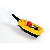 AES Rainproof Pendant Station – 6+1 Push Button Hoist Crane Controller ...