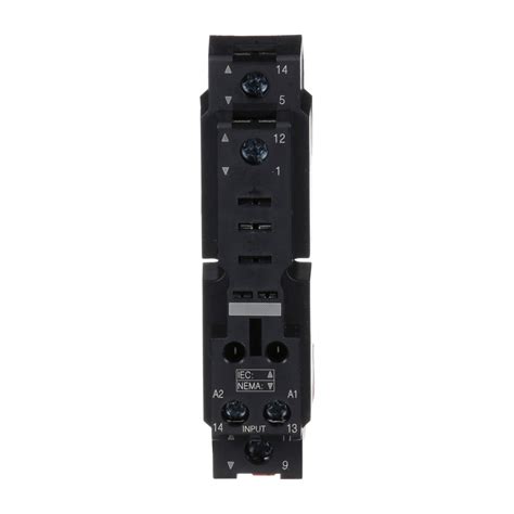 RPZF1 - Socket, mixed contact, 16 A, relay type RPM1, screw clamp ...