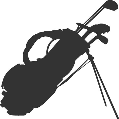 Golf Club Bag Silhouette at Ada Michalski blog