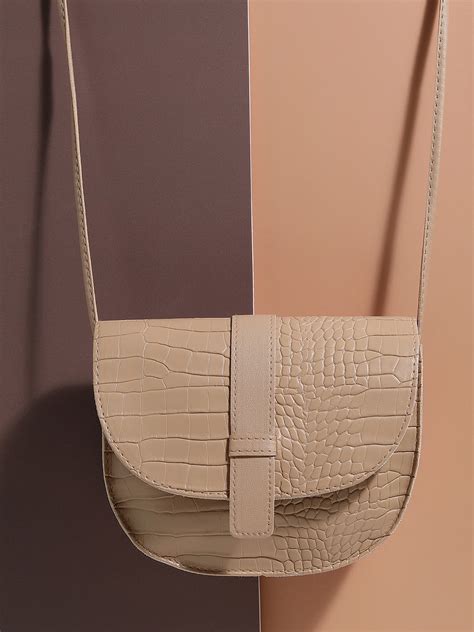 Haute Sauce Textured Sling Bag