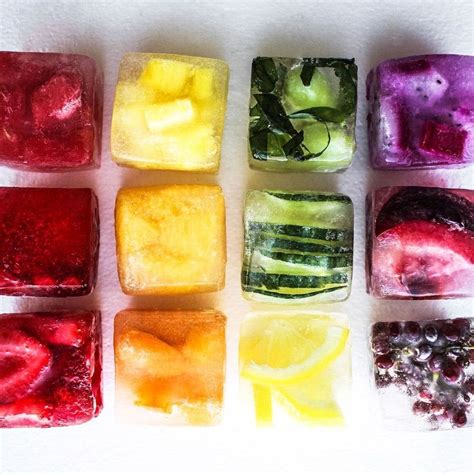 DIY Ice Cube Recipes For Summer | LBB
