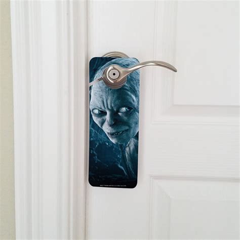 Buy The Lord of the Rings Gollum Character Plastic Door Knob Hanger ...