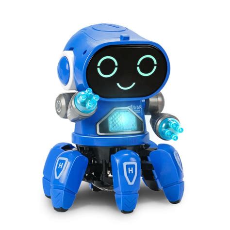 Children Electric Dancing Robots for Kids Toy Rock Light Music Early ...