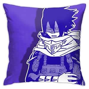 Buy My Hero Academia-Purple Amajiki Tamaki Classic Square Pillow Case ...