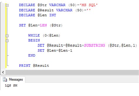 Image result for PL SQL Program to Reverse a String