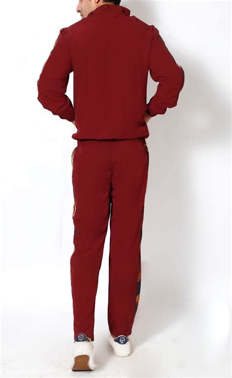 Caribbean Red Athlete Tracksuit - Yogue Activewear