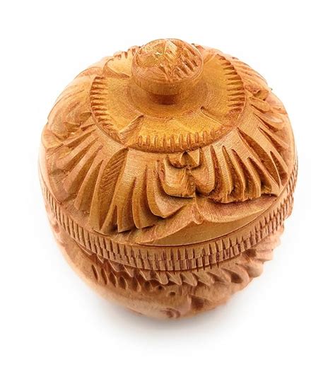 Buy Wooden Kumkum Box Sindoor Box,Puja Box Haldi Kumkum Box Gifts ...