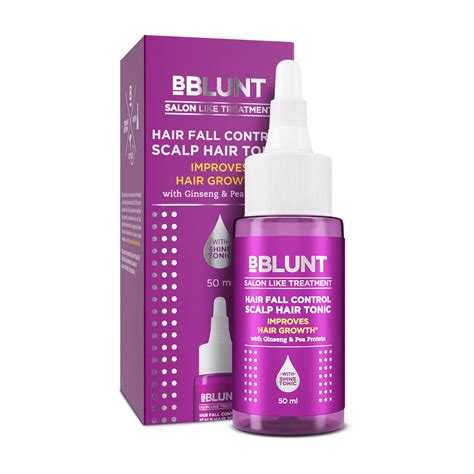 Bblunt Hair Fall Control Scalp Hair Tonic | Controls Hair Fall ...