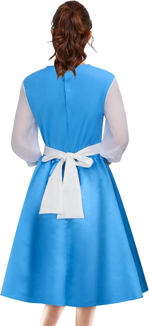 AMNPOLEN Blue Belle Cosplay Costume for Women and Girls - India | Ubuy