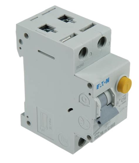 236212 PKNM-16/1N/C/003-MW Eaton | Eaton RCD, 16A, 2 Pole, 30mA, Type C ...