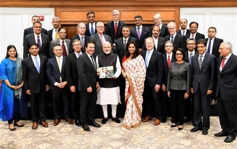Board members of United States India Strategic Partnership Forum call on PM