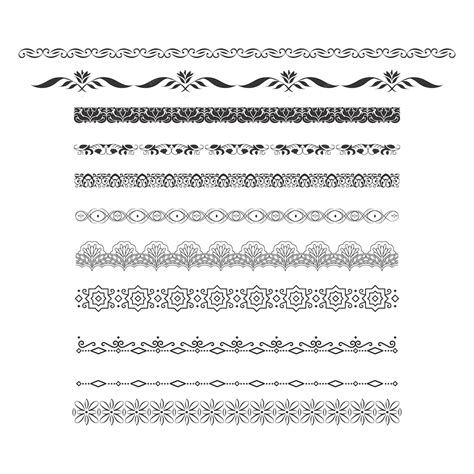A collection of different types of writing including a design | Premium ...